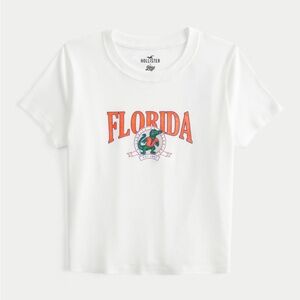 Hollister University of Florida Graphic Tee NWT
Color: Cloud White